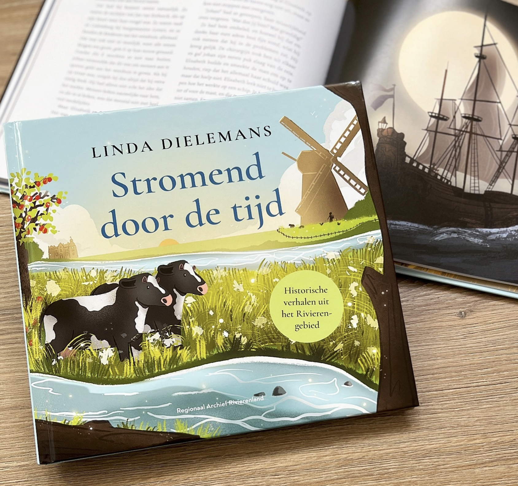 boek stromen door de tijd bij lessen